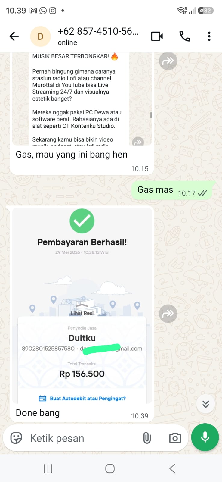 Bukti Transfer 2